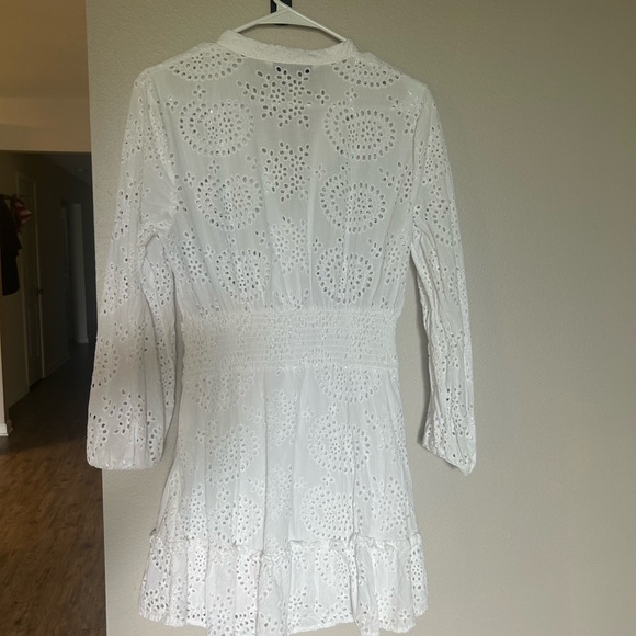 Zara white summer dress - Picture 2 of 4